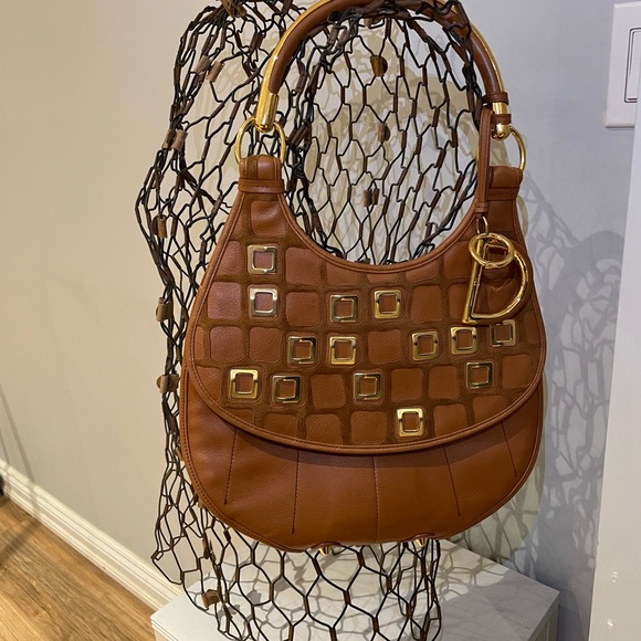 Vintage Dior Flap Hobo Bag - Picture 12 of 17